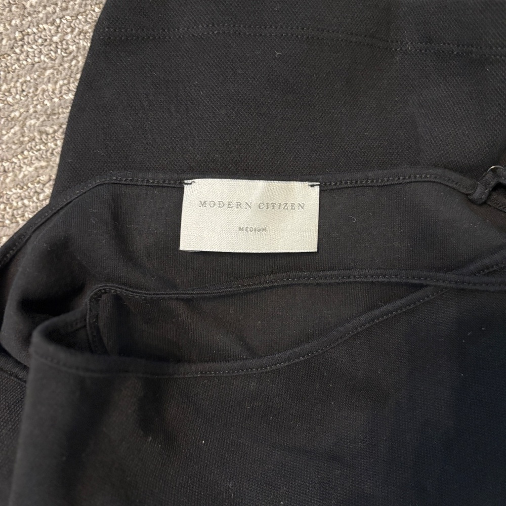 Modern Citizen One-Shoulder Ribbed Tank - Black - Picture 4 of 4